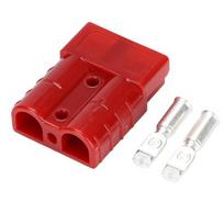 50 amperų akumuliatoriaus maitinimo jungtis 50A 600V kabelio gnybtas jungiamojo laido adapterio jungčių rinkinys Anderson raudona