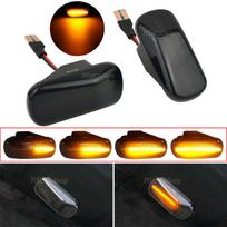 Auto Parts Side Marker Lamp Dynamic LED Turn Signal Lights for Honda CRV Accord Civic Jazz Fit Stream Integra DC5 Odyssey Acura black
