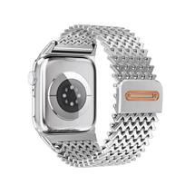Milanese Magnetic Band for Apple Watch Ultra 3 49mm 46mm 45mm 44mm Stainless Steel Straps for iWatch 11 10 9 8 7 6 5 4SE SE2 SE3 49mm-Ultra 3 2 1 sidabras