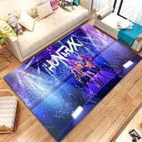 K-Pop Demon Hunters Golden Saja Boys Living Room Non-Slip Area Rug Soft Carpet for Bedroom Playroom Sofa,Home Decor Doormat 40x60cm
