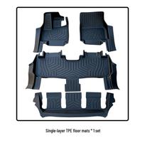 Chery Fengyun T11 Car Floor Mats - TPE, Odorless, Full Door Sill Coverage, Wear-Resistant, Double-Layer. gray