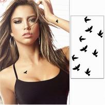 Vandeniui atsparios dirbtinės gėlės Rankų pečių tatuiruotės lipdukai Flash Henna tatuiruotės lipdukas 26 beige