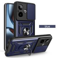 For Realme GT7 Case Realme GT7T Cover Realme GT 7 GT 7T 5G Magnetic Ring Holder Armor Phone Case Slide Camera Protect Back Cover realme GT 7 gray