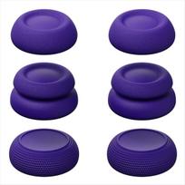 AS62 Thumb Grip Set Joystick Cap Thumbstick Cover for PlayStation Portal PS5 Purple NONE black