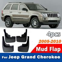 Jeep Cherokee & Grand Cherokee Fender Mud Guards & Accessories Jeep Grand Cherokee 2005-2010 white