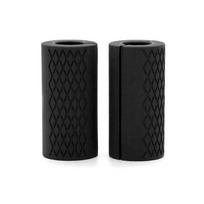 Silicone Dumbbell Grip Barbell Grip Cover Kettlebell Barbell Fitness Mechanical Grip Cover Non-Slip Thickened 10CM, 5CM juoda