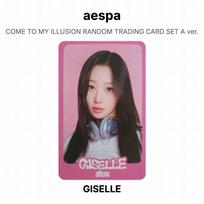 aespa COME TO MY ILLUSION RANDOM TRADING CARD SET A ver. Official Photocard NINGNING 03 gray