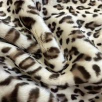 0,5/1/2 Jardo 10mm Imituotas Triušio Leopardinis Pliušinis Audinys Dirbtinis Kailis Žieminiams Paltai Dekoratyvinis Audinys Rankų Darbo DIY Siuvimo Audiniai 45x160cm(0.5 yard) gray