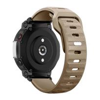 NAUJAS Silikoninis dirželis apyrankė Huami Amazfit T-rex 3 T-Rex2/Ultra, skirtas Amazfit T-Rex/T-Rex Pro, apyrankė, išmaniojo laikrodžio priedai For Amazfit T-Rex 3 ruda
