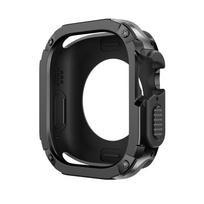 TPU PC dėklas Apple Watch 11 10 42mm 46mm 9 8 7 6 5 4 SE3 Apsauginis tuščiaviduris iWatch Ultra 3 2 1 49mm 45mm 41 44mm 40mm 38mm Series 11 46mm juoda