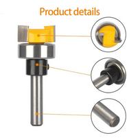 Universal Ball Bearing Double Edges Straight Woodworking Milling Cutter 19.05mm for Professional Milling Trimming Tasks