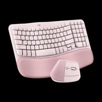 Logitech Wave Combo Ergonomic Wireless Keyboard and Vertical Mouse Set
