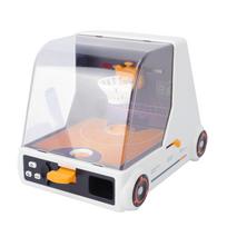 Tabletop Basketball Game Automatic Scoring Desktop Basketball Launching Toy with Moving Hoop for Kids 3-6 Years Old white