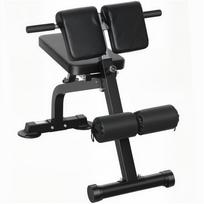 Training Bench, Weight Bench, Fitness Bench, Steel Frame, Black 96.6 x 68 x 110 cm sidabras