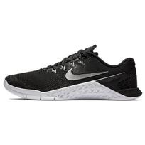 Nike Metcon 4 Black Metallic Silver Women's 924593-001 36 gray