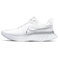 Nike React Infinity Run Flyknit 2 White Metallic Silver Women's CT2423-102 35.5 white