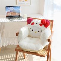 Cute Sanrio Kuromi Cinnamoroll Surround Seat Cushion Office Chair Pad Tatami Floor Mat, Plush Seat Cushion for Desk 45*45cm