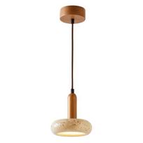 Opviq pakabinamas LED šviestuvas Worm - Oak, rudas/smėlio spalvos