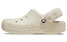 Crocs Baya Lined Fuzz Strap Clogs 'White' 206633-11S 38-39 white