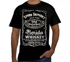 Lynyrd Skynyrd 039Florida Sour Mash Whiskey039 Old Rock n039 Roll T-Shirt Size S-5XL S black