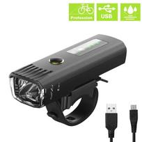 1000LM Bicycle Front Light Bright Bike Led Flashlight Intelligent Light Sensor USB Rechargeable MTB Bike Lamp Cycling Headlight gray