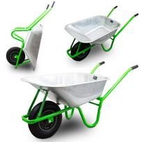 BITUXX cinkuotas sodo ir statybinis karutis, 100 l, iki 250 kg