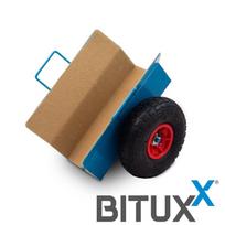 Sulankstomas BITUXX vežimėlis GK, OSB ir MDF plokštėms, 275 kg