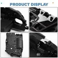 Rear Left Door Lock Actuator with Soft-Close for BMW X5 - Part Number 51227315023 None black