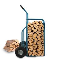 Didelis malkų transportavimo vežimėlis, 100 kg