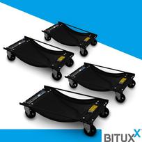 BITUXX automobilio manevravimo vežimėlių rinkinys, 4 vnt.