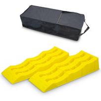 Automobilinių užvažiavimo rampų rinkinys, 2 vnt., HDPE