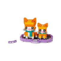 Lego Brickheadz Ginger Tabby ONE SIZE įvairiaspalvis