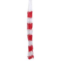 Nylon Ball Carry Net Bag Thick Sturdy Rope Practical Gift for Basketball Soccer Lovers Training Use A white