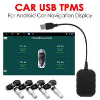 USB TPMS Android Automobilio Radijui DVD Grotuvui USB 3.0 Automobilio Padangų Slėgio Stebėjimo Sistema