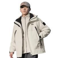 JEEP SPIRIT Men's 3-in-1 Waterproof Hooded Jacket 4XL