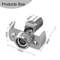 Reguliuojamas kampas Kampuotas lenktas pagrindas Lengvas montavimas 26mm gray