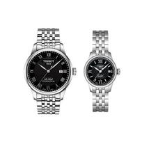 Tissot Le Locle Automatic Mechanical Movement Simple Versatile Couple Watch Unisex Watches Black T0064071105300+T41118353 T006.407.11.053.00 Couple Watch black