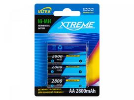 BLOW Rechargeable battery R6 NiMH AA 2800mAh XTREME 4 pieces