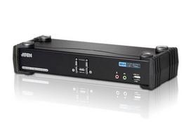 ATEN 2-Port USB DVI CH7.1 Audi KVMP Switch CS1782