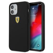 FERRARI FESSIHCP12SBK iPhone 12 mini 5.4 AND quot; black/black hardcase On Track Silicone