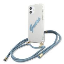 GUESS GUHCP12SCRTVSBL iPhone 12 mini 5.4" blue/blue hardcase Script Vintage