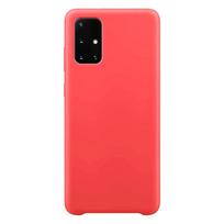 Hurtel Silicone Case Soft Flexible Rubber Cover for Samsung Galaxy A72 4G red