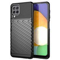 Hurtel Thunder Case Flexible Tough Rugged Cover TPU Case for Samsung Galaxy A22 4G black