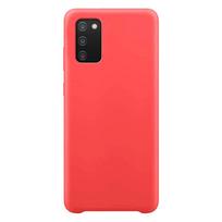 Hurtel Silicone Case Soft Flexible Rubber Cover for Samsung Galaxy A03s red