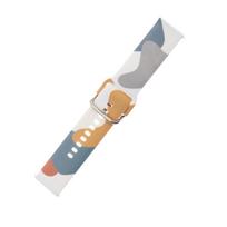 Hurtel Strap Moro for Samsung Galaxy Watch 40 / 41 / 42 / 43 / 44 mm silicone bracelet watch band - pattern 2
