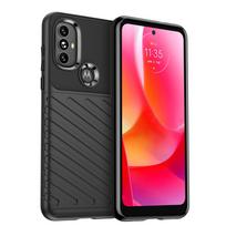 Hurtel Thunder Case flexible armored cover for Motorola Moto G Power 2022 black