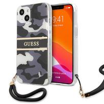 GUESS GUHCP13MKCABBK iPhone 13 6.1 AND quot; black/black hardcase Camo Strap Collection