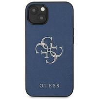 GUESS GUHCP13SSA4GSBL iPhone 13 mini 5.4 AND quot; blue/blue hardcase Saffiano 4G Metal Logo