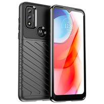 Hurtel Thunder Case flexible armored cover for Motorola Moto G Play 2022 black