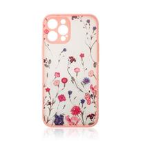 Hurtel Design Case for iPhone 12 Pro Max flower pink